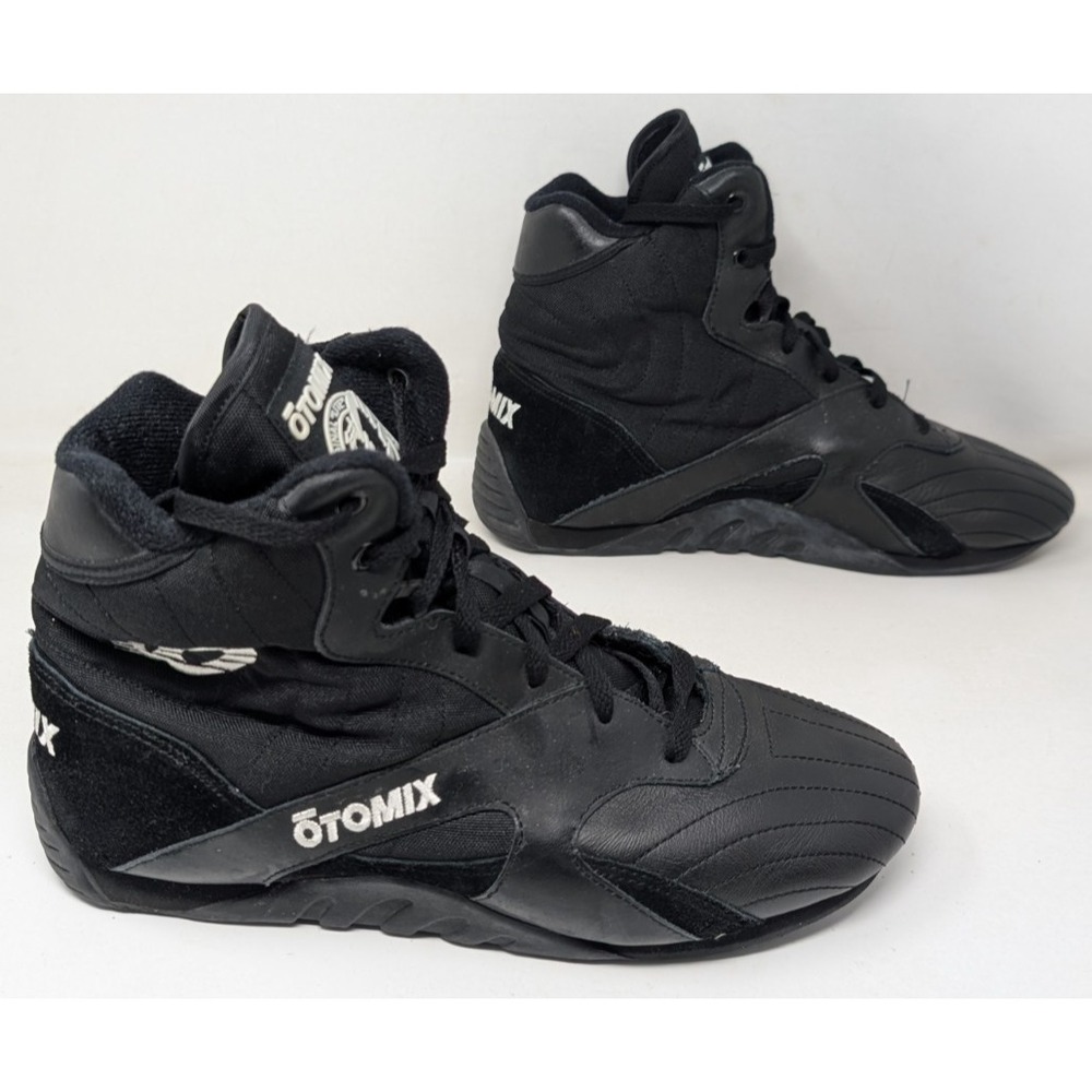 OTOMIX Weightlifting Black High Top Gym Lifting Shoes MX4000 Men's Size 10.5